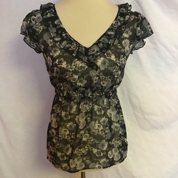 Retro Y2K gothic roses summer top - Picture 10 of 13